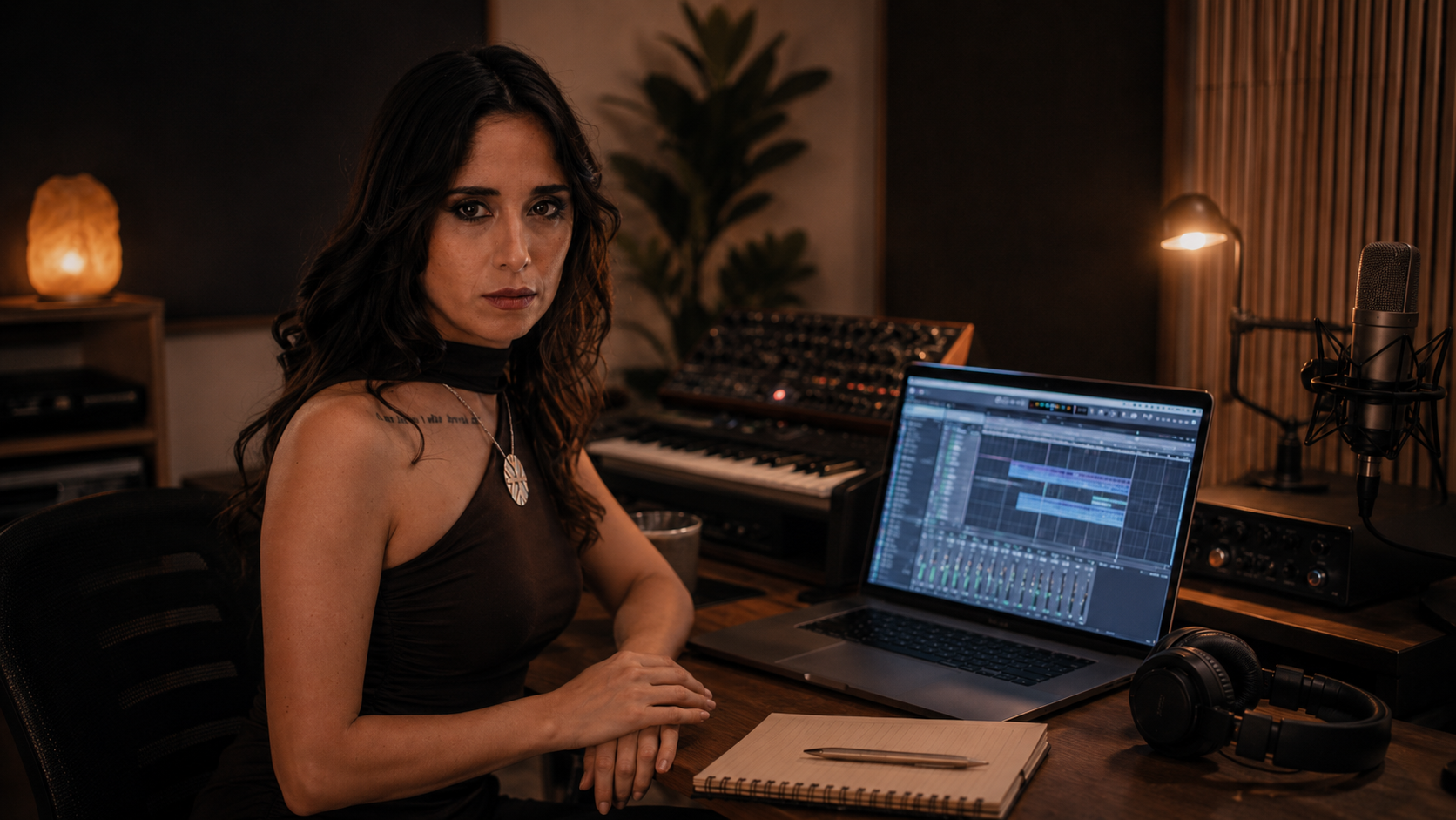 YOHAN en el estudio de producción musical