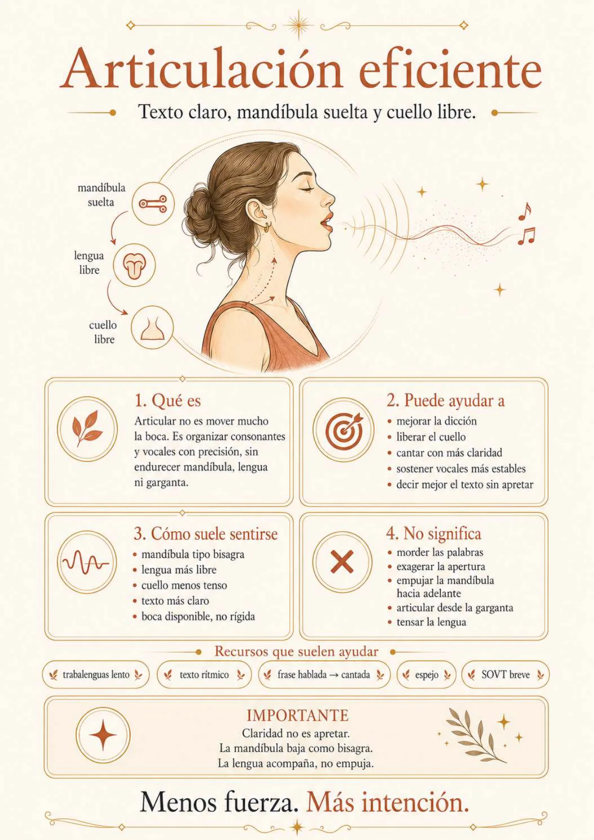 Articulación eficiente